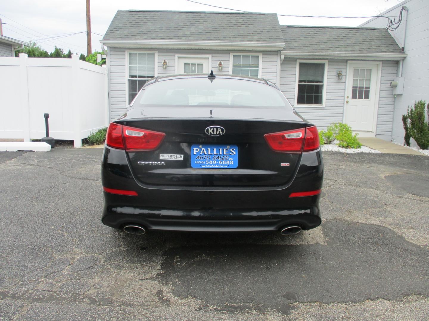 2015 BLACK Kia Optima (KNAGM4A78F5) , AUTOMATIC transmission, located at 540a Delsea Drive, Sewell, NJ, 08080, (856) 589-6888, 39.752560, -75.111206 - Photo#6